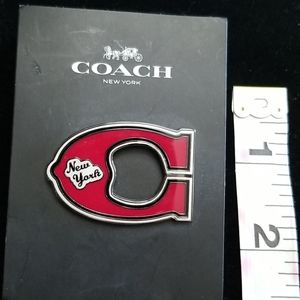 Coach pin